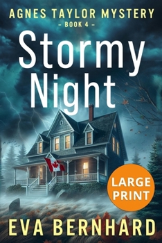 Paperback Stormy Night - Large Print Edition Book