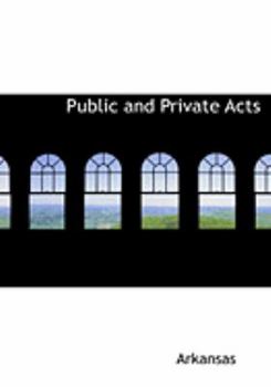 Paperback Public and Private Acts [Large Print] Book