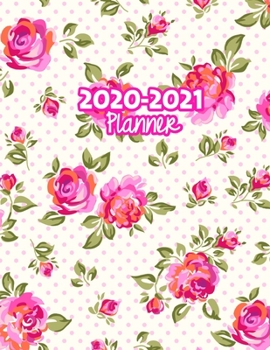 2020-2021 Planner: Two Year Calendar Organizer and Goal Journal | January 2020 - December 2021 Daily, Weekly and Monthly Planner Book with Back Sticker Expression Wall for 2 Years | Design Code 899897