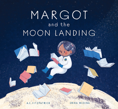 Hardcover Margot and the Moon Landing Book