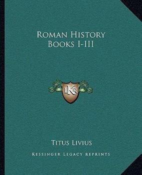 Paperback Roman History Books I-III Book