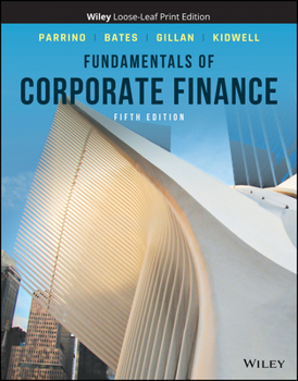 Loose Leaf Fundamentals of Corporate Finance Book