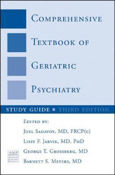 Paperback Study Guide: For Comprehensive Textbook of Geriatric Psychiatry, Third Edition Book