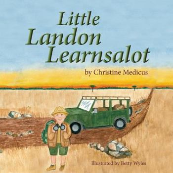 Paperback Little Landon Learnsalot Book