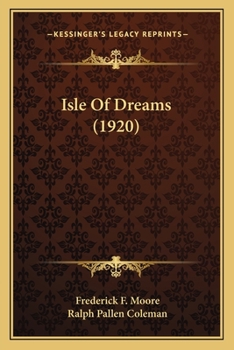 Paperback Isle Of Dreams (1920) Book