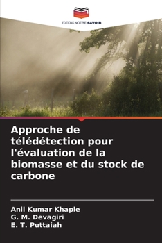 Paperback Approche de télédétection pour l'évaluation de la biomasse et du stock de carbone [French] Book