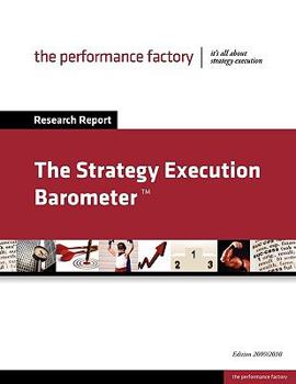 Paperback The Strategy Execution Barometer Book