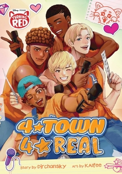 Paperback Disney and Pixar's Turning Red: 4*town 4*real: The Manga Book