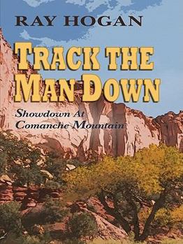 Hardcover Track the Man Down [Large Print] Book