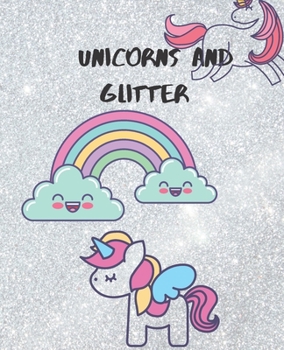 Paperback Unicorns And Glitter Book