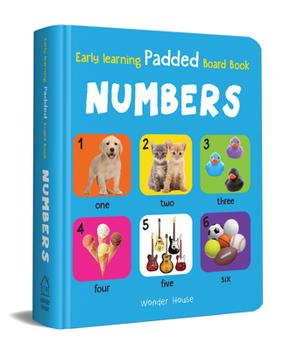 Board book My Early Learning Padded Book of Numbers Book