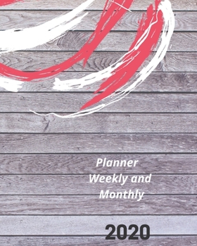 Paperback Planner Weekly and Monthly 2020: Weekly & Monthly Planner Jan 1, 2020 to Dec 31, 2020: (2020 Pretty Simple Planners) Book