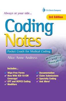 Spiral-bound Coding Notes: Pocket Coach for Medical Coding Book