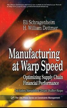 Hardcover Manufacturing at Warp Speed: Optimizing Supply Chain Financial Performance [With CDROM] Book