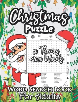 Paperback Christmas Word Search Puzzle Book For Adults: Large Print Christmas Wordsearches Activity Games For Adults. Exercise Your Brain & Nourish Your Spirit [Large Print] Book