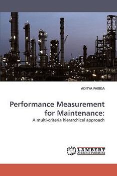 Paperback Performance Measurement for Maintenance Book