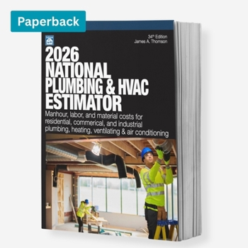 Paperback 2026 National Plumbing & HVAC Estimator Book