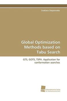 Paperback Global Optimization Methods based on Tabu Search Book