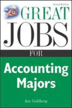 Paperback Great Jobs for Accounting Majors Book