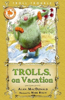 Hardcover Trolls on Vacation Book