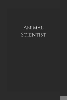 Paperback Animal Scientist: Notebook Book