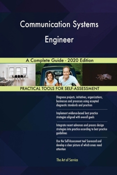 Paperback Communication Systems Engineer A Complete Guide - 2020 Edition Book