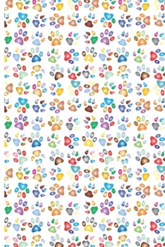 Spirit Animal Journal: Cute Paw Print Journal with Lined Pages