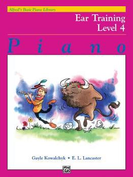 Paperback Alfred's Basic Piano Library Ear Training, Bk 4 (Alfred's Basic Piano Library, Bk 4) Book