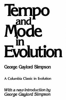 Paperback Tempo and Mode in Evolution Book