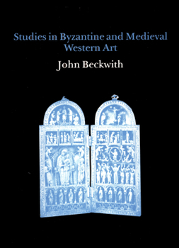 Hardcover Studies in Byzantine and Medieval Western Art Book