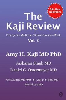 Paperback The Kaji Review Vol. 3: Emergency Medicine Clinical Review Book