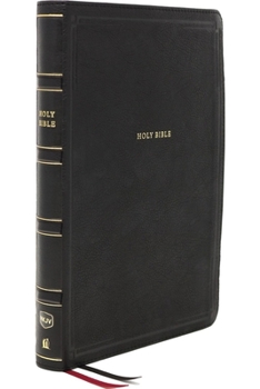 Imitation Leather Nkjv, Deluxe Reference Bible, Center-Column Giant Print, Leathersoft, Black, Red Letter Edition, Thumb Indexed, Comfort Print: Holy Bible, New King Ja [Large Print] Book