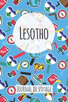 Journal de voyage Lesotho: Planificateur de voyage I Carnet de route I Carnet à grille à points I Carnet de voyage I Journal de voyage I Journal de poche I Cadeau pour le routard (French Edition)