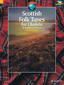 Paperback Scottish Folk Tunes for Ukulele: 35 Traditional Pieces - for Violin Book/CD Book