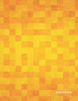 Paperback Sketchbook: Drawing, Paint, Write, Doodle, Notes, Sketching, Creative Diary And Journal 8.5 x 11 Large 110 Blank Pages( Yellow) Book