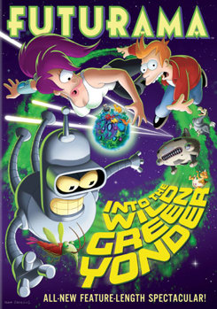 DVD Futurama: Into the Wild Green Yonder Book