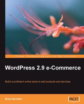 Paperback Wordpress 2.9 E-Commerce Book