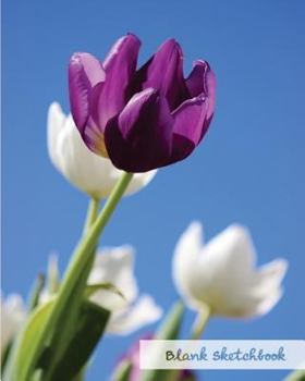 Blank Sketchbook.: Glossy & Soft Cover, White Blank Sketchbook 8"x10" 50 Pages.