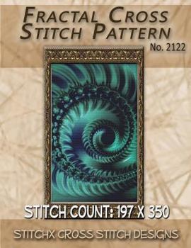 Paperback Fractal Cross Stitch Pattern No. 2122 Book