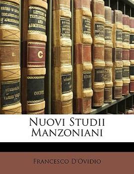 Paperback Nuovi Studii Manzoniani [Italian] Book