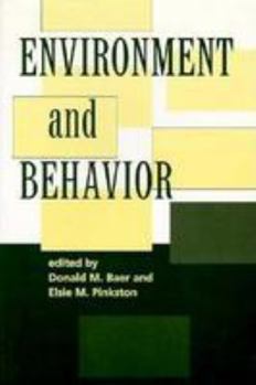 Paperback Environment And Behavior Book