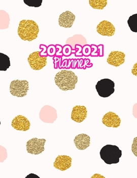 2020-2021 Planner: Two Year Calendar Organizer and Goal Journal | January 2020 - December 2021 Daily, Weekly and Monthly Planner Book with Back Sticker Expression Wall for 2 Years | Design Code 549932