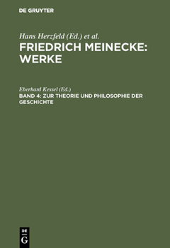 Hardcover Zur Theorie Und Philosophie Der Geschichte [German] Book