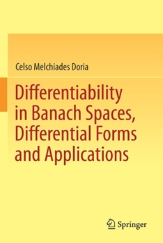 Paperback Differentiability in Banach Spaces, Differential Forms and Applications Book