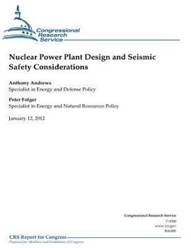 Paperback Nuclear Power Plant Design and Seismic Safety Considerations Book