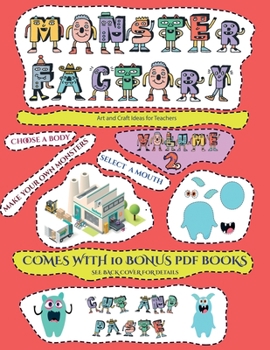 Art and Craft Ideas for Teachers (Paper Town - Create Your Own Town Using 20 Templates): 20 full-color kindergarten cut and paste activity sheets ... book includes 12 printable PDF kindergarten w