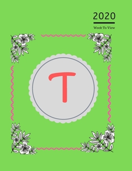 2020 A4 Diary Week To View Planner For All Occasions: Year Planner For Business, Office, Home, University, College, School, Appointments, Organizer.