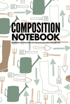 Paperback Composition Notebook: College Ruled 6" x 9" Writing Notes Journal, Office, Kids, School and college student. Book