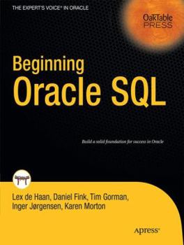 Paperback Beginning Oracle SQL Book