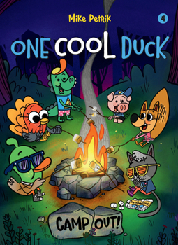 Paperback One Cool Duck #4: Camp Out! Book